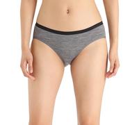 Icebreaker Femmes Laine Merino Siren Hipkini sous-Vêtements - 150 Tissu Ultraléger - Bruyère Grise, S
