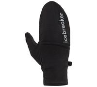 Icebreaker - Gants en laine de mérinos - U Merino 200 Oasis Convertible Mittens Black en Laine - Taille M - Noir Noir M