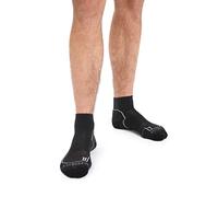 Icebreaker Hike+ Light Mini Chaussettes pour Homme, Homme, Chaussettes, 105102002XL, Multicolore (Jet HTHR), XL