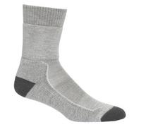 Icebreaker Hike+ Medium Crew Women 105097 Blizzard HTHR Gris L