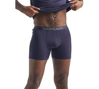 Icebreaker Hommes Anatomica Boxers - Caleçon Homme - Laine Mérinos sous-Vêtements - Marine De Minuit, S