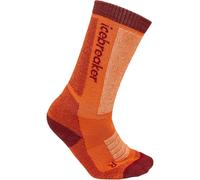 ICEBREAKER Kid's Mer Ski+ Medium Otc - Enfant - Orange / Rouge - taille 27-29- modèle 2025