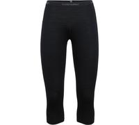 Icebreaker - Legging 3/4 en laine de mérinos - W Merino 200 Oasis 3/4 Leggings Black pour Femme en Laine - Taille XS - Noir Noir XS