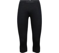 Icebreaker - Legging 3/4 en laine de mérinos - W Merino 200 Oasis 3/4 Leggings Black pour Femme en Laine - Taille M - Noir Noir M