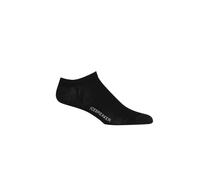 icebreaker - Lifestyle Fine Gauge No Show - Chaussettes en laine mérinos femme Black / Snow - S (35 - 37)