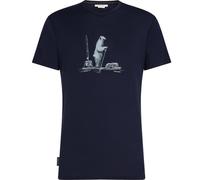 ICEBREAKER M 150 Tech Lite Ss Tee - Homme - Bleu - taille S- modèle 2025