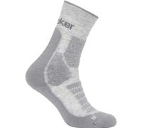 Icebreaker - Chaussettes de randonnée en laine de mérinos - M Merino Hike+ Heavy Crew Blizzard Heather/Alloy pour Homme - Taille 44,5-46,5 - Gris Gris 44,5-46,5