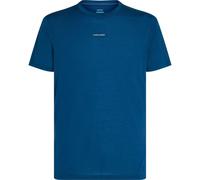 Icebreaker - T-shirt de running ultra léger en laine de mérinos - M Merino Blend 125 Cool-Lite Speed SS Tee Atlantis pour Homme en Laine - Taille S - Bleu S