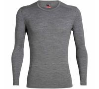 ICEBREAKER Mens 260 Tech Ls Crewe - Homme - Gris - taille M- modèle 2026