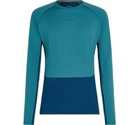 ICEBREAKER Mer 200 Zoneknit Ls Crewe - Homme - Bleu - taille M- modèle 2026