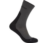 Icebreaker Chaussettes Mer Hike+ Light Crew femme gris/noir - 2 paires S