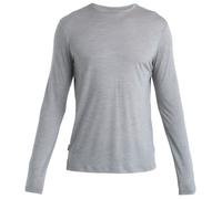 ICEBREAKER M Merino 125 Cool-lite Sphere Iii Ls Tee - Homme - Gris - taille M- modèle 2024