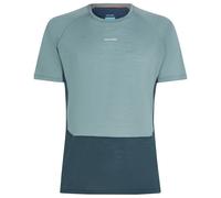 Icebreaker - Merino 125 ZoneKnit S/S Crewe - Sous-vêtement mérinos - XL - abyss / blue ash / cb
