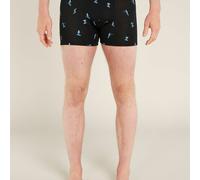Icebreaker Merino 150 Anatomica Boxers Ski Day Homme Noir - Sous-vêtements et ceintures outdoor hommes S