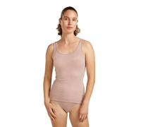 Icebreaker Merino 150 Siren Sleeveless Base Layer Beige,Rose XL Femme