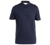Icebreaker - Merino 150 Tech Lite III S/S Polo - Haut en mérinos - L - midnight navy