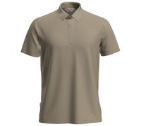 Icebreaker - T-shirt de randonnée en laine de mérinos à manches courtes - M Merino 150 Tech Lite SS Polo Flagstone pour Homme en Laine - Taille XL - Beige XL