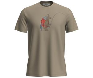 Icebreaker - Merino 150 Tech Lite S/S Tee Bear Catch - Haut en mérinos - L - flagstone