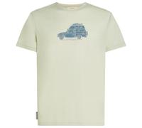 Icebreaker - Merino 150 Tech Lite S/S Tee Cosy Camper - Haut en mérinos - M - ashen