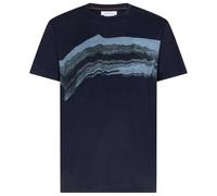 Icebreaker - Merino 150 Tech Lite S/S Tee Getaway - Haut en mérinos - M - midnight navy