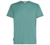 Icebreaker - Merino 150 Tech Lite S/S Tee IB Wordmark - Haut en mérinos - S - hydro