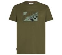 Icebreaker - Merino 150 Tech Lite S/S Tee In The Wild - Haut en mérinos - XXL - loden