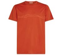 Icebreaker - Merino 150 Tech Lite S/S Tee Mountain Pulse - Haut en mérinos - M - agate