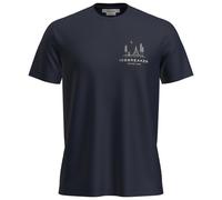 icebreaker - Merinos 150 Tech Lite SS Tee Peaceful Pass - T-shirt en laine mérinos homme Midnight Navy - L