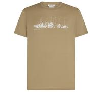 Icebreaker - Merino 150 Tech Lite S/S Tee The Peaks - Haut en mérinos - L - cumin