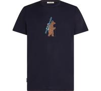 ICEBREAKER Merino 150 Tech Lite Ss Tee Bear Tour - Homme - Bleu - taille L- modèle 2026