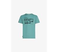 Icebreaker Merino 150 Tech Lite SS Tee Journey Homme KR obsidienne S