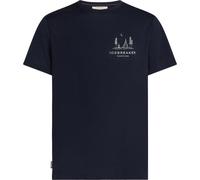 Icebreaker T-shirt manches courtes Merino 150 Tech Lite Peaceful Pass Bleu L Homme