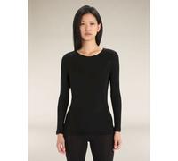 icebreaker - Merino 175 Everyday LS Crewe - Maillot thermique laine mérinos femme Black - L
