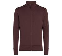 icebreaker - 260 Quantum IV LS Zip - Polaire en laine mérinos homme Java - XL