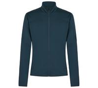 icebreaker - Men Merino Blend 300 RealFleece™ Descender LS Zip - Polaire en laine mérinos homme Abyss - L