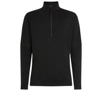 Icebreaker - Merino 360 RealFleece Elemental L/S Half Zip - Haut manches longues en mérinos - XL - black