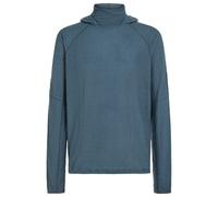 Icebreaker - Merino 400 Realfleece Grid Blackridge Pullover - Sweat à capuche en mérinos - XXL - abyss