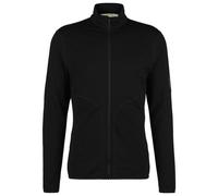 Icebreaker - Merino 560 RealFleece Elemental II L/S Zip - Veste en laine mérinos - L - black