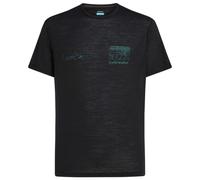 Icebreaker - Merino Blend 125 Cool-Lite Sphere S/S Tee Trail - Haut en mérinos - L - black