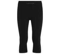 Icebreaker - Merino Blend 260 Zoneknit SL 18 3/4 Tights - Sous-vêtement mérinos - L - black