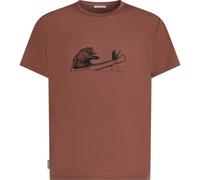 ICEBREAKER Merino Blend Core Ss Tee Canoe Companions - Homme - - taille L- modèle 2026
