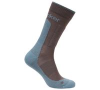 Icebreaker - Merino Hike+ Medium Crew - Chaussettes de randonnée - EU 44,5-46,5 - porcini / flint blue