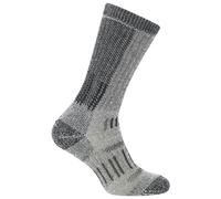 Icebreaker - Merino Hike+ Mountaineer Mid Calf - Chaussettes de randonnée - Unisex M | EU 42-44 - jet heather / black