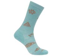 Icebreaker - Merino Lifestyle Ultralight Crew Camp Essentials - Chaussettes multifonctions - Unisex S | EU 39-41.5 - hydro / trail