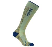 Icebreaker - Merino Ski+ Medium OTC Mountain Contour - Chaussettes de ski - Unisex L | EU 44.5-46.5 - seaglass / atlantis / trail