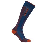 Icebreaker - Merino Ski+ Medium OTC Mountain Contour - Chaussettes de ski - Unisex M | EU 42-44 - atlantis / agate / fervid