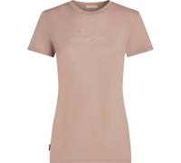 Icebreaker – Tricot thermique femme manches courtes Merino 150 Tech Lite Étoiles – Quartz rose XS
