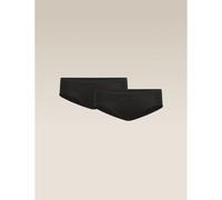 Icebreaker Merino 150 Siren Hipkini Panties 2 Units Noir M Femme