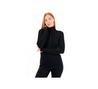 Icebreaker Mérinos 200 Oasis 1/2 Zip vêtement running femme Mérinos 200 Oasis 1/2 Zip XS Noir