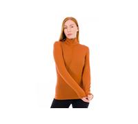 Icebreaker Mérinos 200 Oasis 1/2 Zip vêtement running femme Mérinos 200 Oasis 1/2 Zip XS Orange